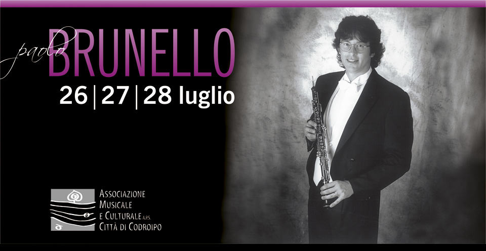 26 – 28 LUGLIO: seminario oboe con PAOLO BRUNELLO