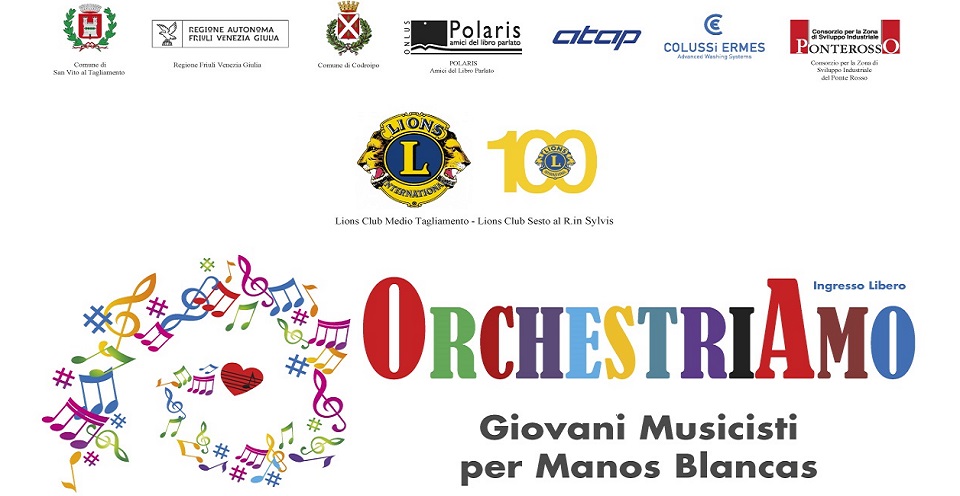 Orchestriamo – giovani musicisti per Manos Blancas: 2 e 4 novembre 2017