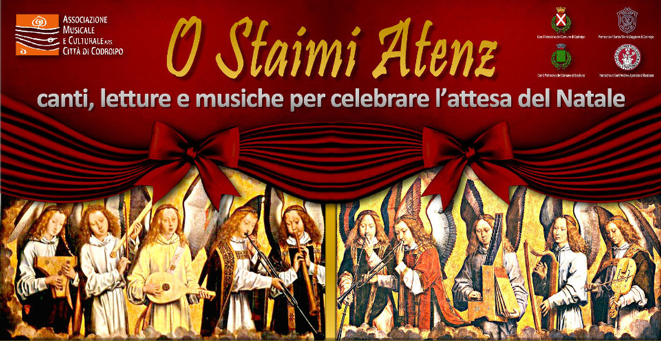 O STAIMI ATENZ – 13 dicembre (Blessano) e 22 dicembre (Codroipo)