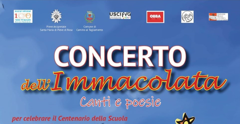 CONCERTO dell’Immacolata – Camino al Tagliamento, 8 dicembre
