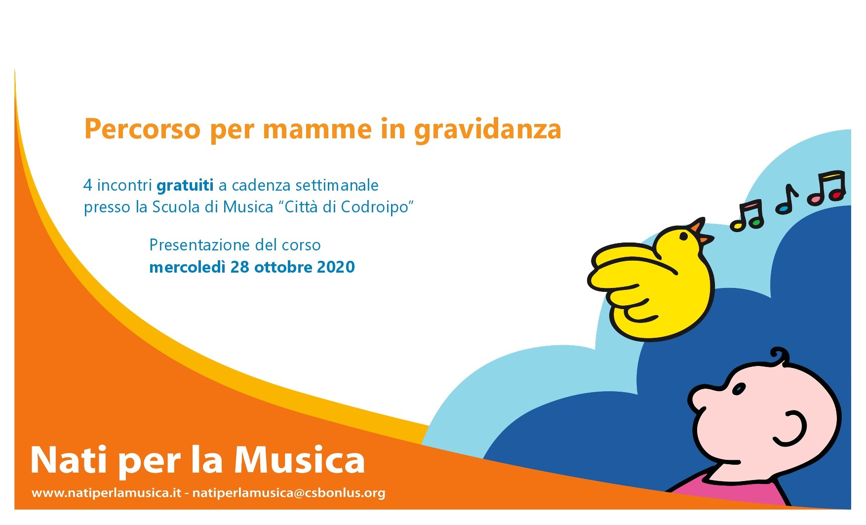 28 ottobre 2020 – presentazione “Percorsi per mamme in gravidanza”
