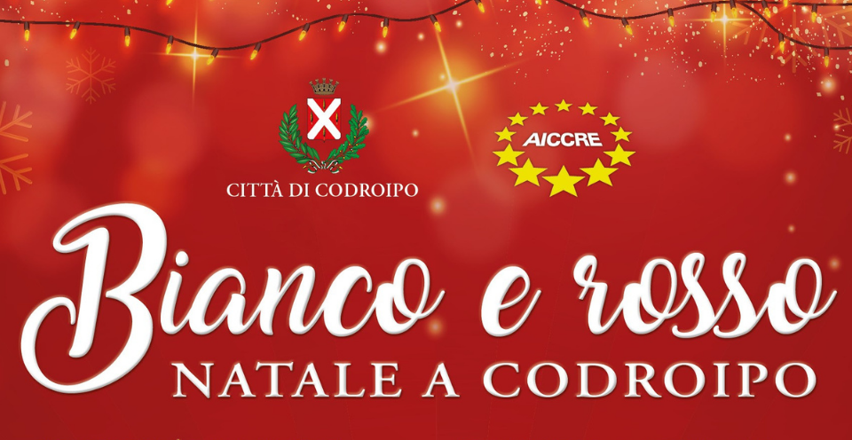 BIANCO E ROSSO NATALE A CODROIPO – Esibizioni degli allievi della Scuola di Musica