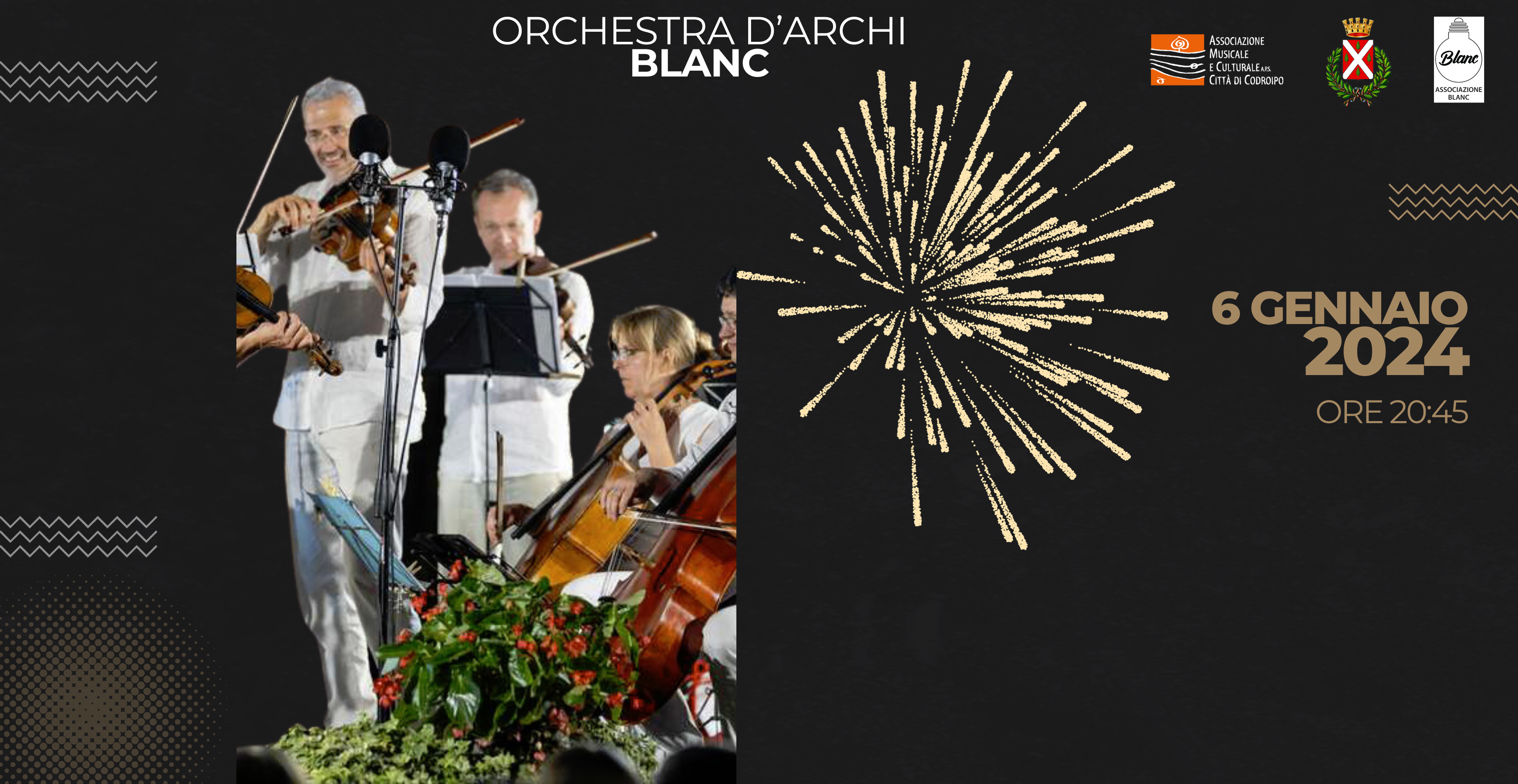 GRAN CONCERTO DI INIZIO ANNO – 6 gennaio 2024