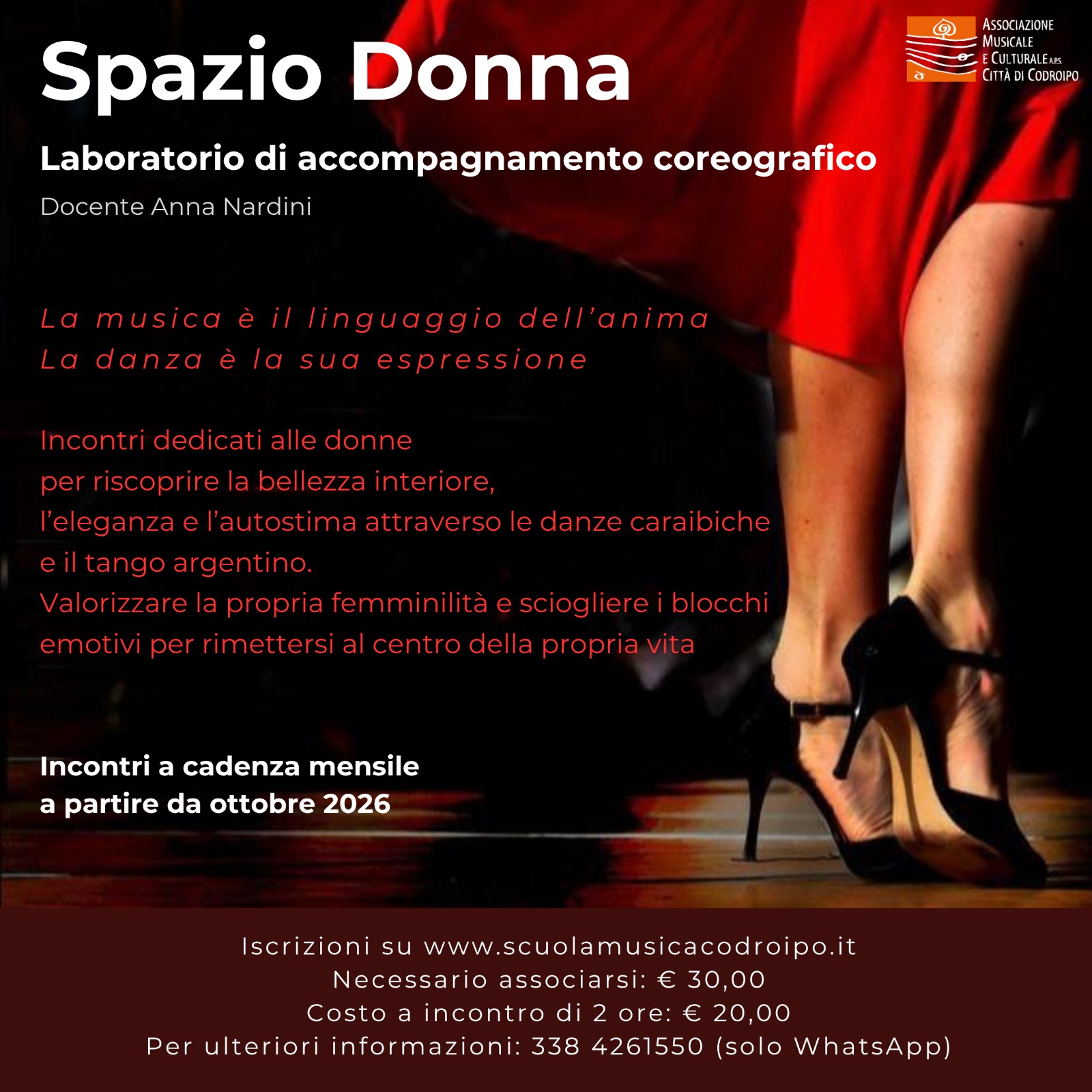 Laboratorio di accompagnamento coreografico